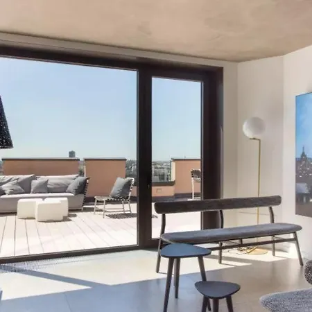 公寓 Elegant Aparment In Exclusive Downtown Tower 米兰